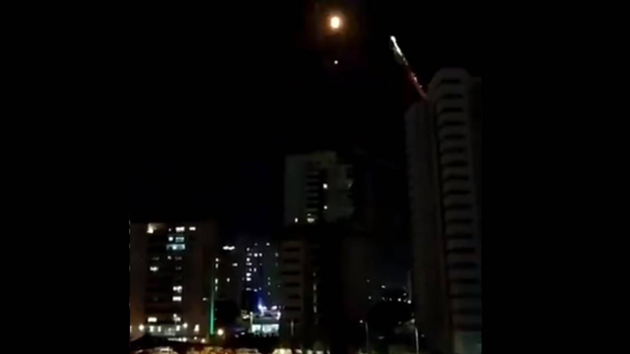 Dwie rakiety zostały wystrzelone ze Strefy Gazy w kierunku Izraela  (fot. źródło: Twitter/@YoniMichanie)