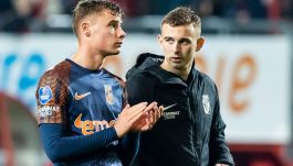 Bartosz Białek i Kacper Kozłowski (fot. Getty Images)