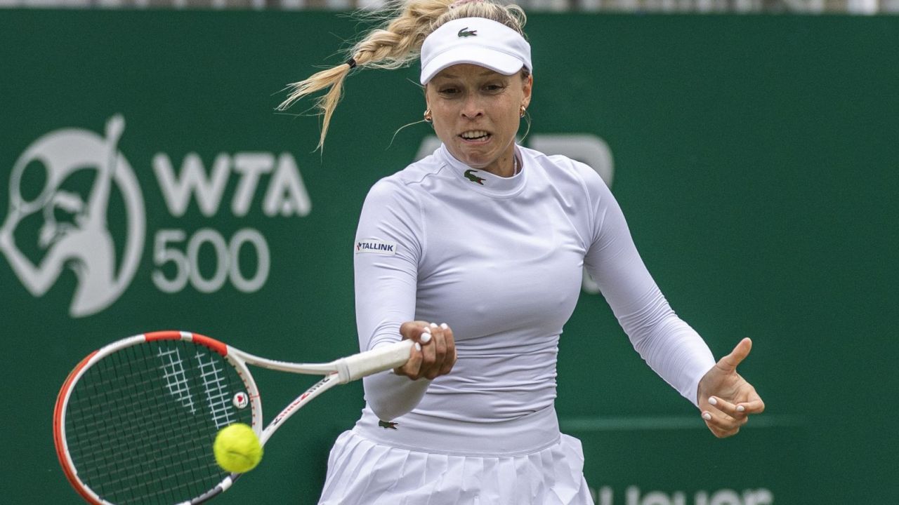 WTA w Eastbourne: Anett Kontaveit i Jelena Ostapenko w finale (sport