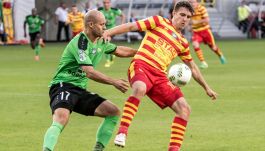 Fedor Cernych w meczu z Górnikiem Łęczna (fot. PAP/Tomasz Koryszko)