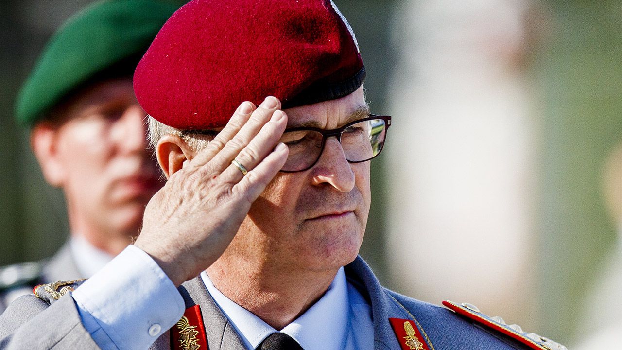 Gen. Eberhard Zorn (fot. Carsten Koall/Getty Images)