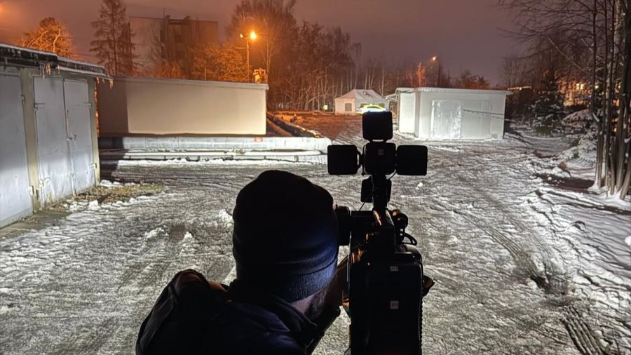 Poszukiwania Karoliny Wróbel. Fot. Dziennikarze TVP3 Katowice