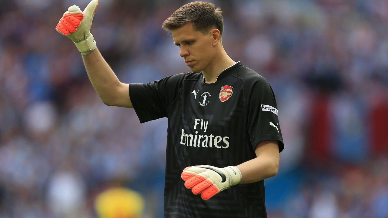 Wojciech Szczęsny w barwach Arsenalu (fot. Getty)