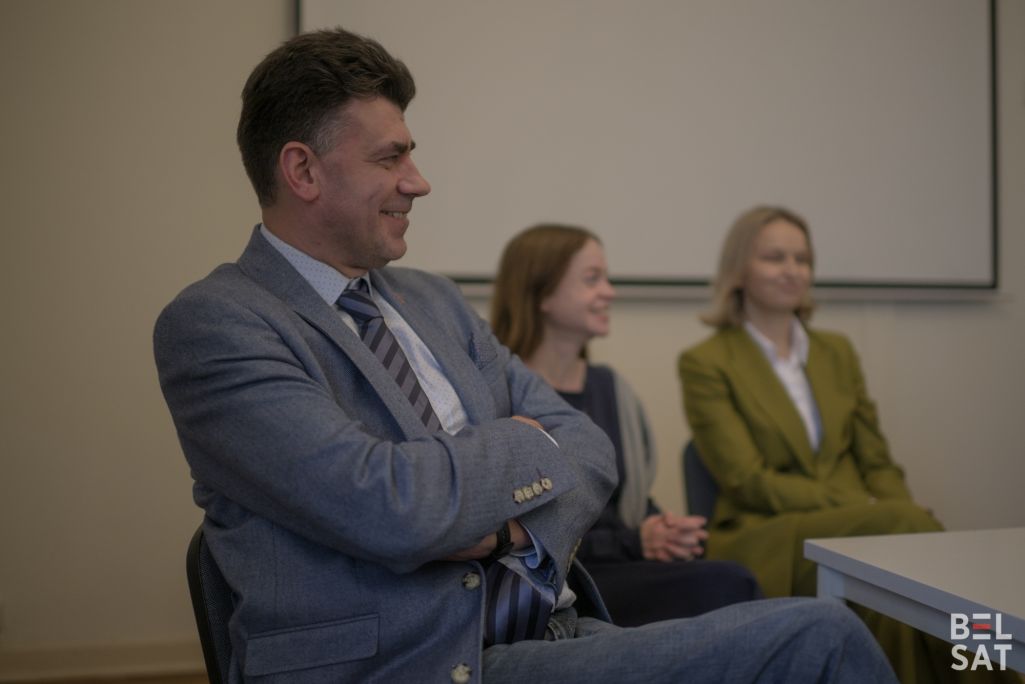 Павел Усаў, UW. Варшава, Польшча. 16 лістапада 2023 года. (Фота: Карына Пашко / Белсат)