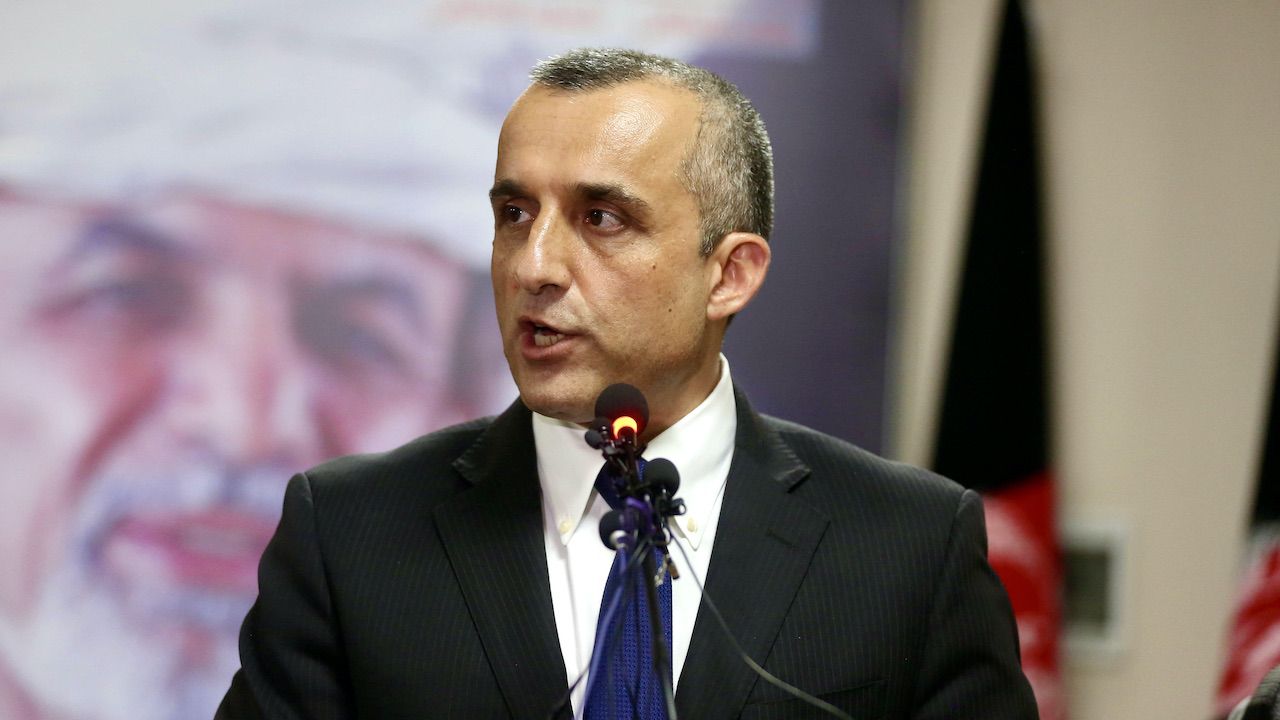 Amrullah Saleh jest byłym szefem afgańskiego wywiadu i zdecydowanym wrogiem islamistów (fot. arch.PAP/EPA/JAWAD JALALI) Amrullah Saleh jest byłym szefem afgańskiego wywiadu i zdecydowanym wrogiem islamistów (fot. arch.PAP/EPA/JAWAD JALALI)