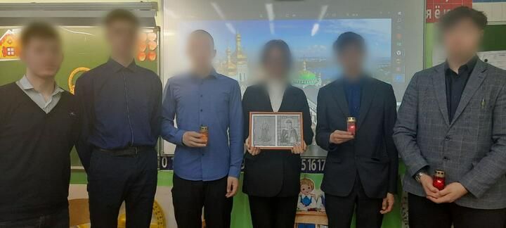 Акцыя Уладзіслава Бохана ў школах Камчаткі. (Фота: Уладзік Бохан | Владислав Бохан / Telegram)