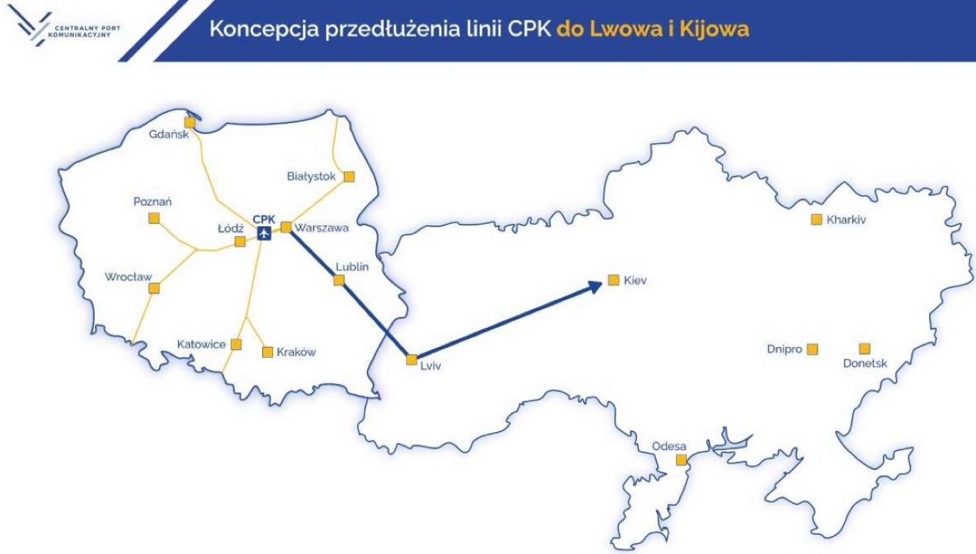 Spółka CPK przygotowuje budowę 12 tras kolejowych - w sumie 2000 km (fot. CPK)