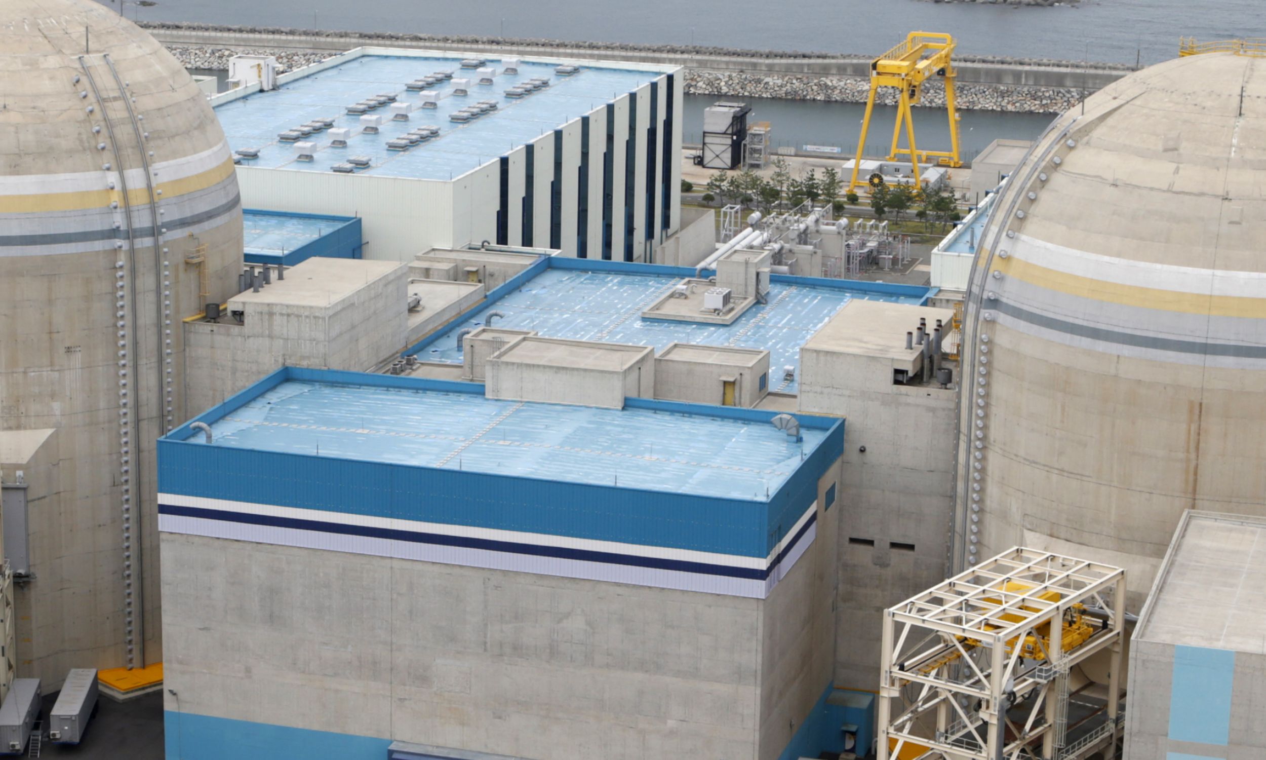 Ostatnie, 10. miejsce zajmuje elektrownia w Ulsan w Korei Południowej. Elektrownia Shin Kori może wytworzyć prąd o mocy 4 974 MW. Fot. REUTERS/Lee Jae-Won