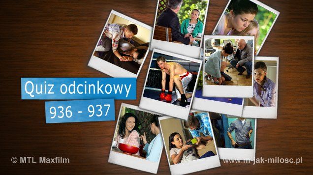 Quiz odcinkowy 936 - 937