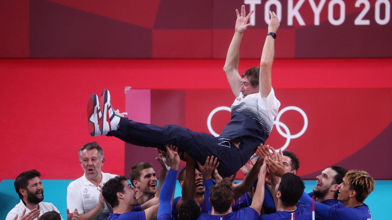 Laurent Tillie wygrał złoto z kadrą Francji (fot. Getty)