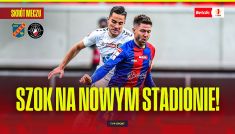 Odra Opole – Polonia Warszawa. Betclic 1 Liga (fot. TVP SPORT)