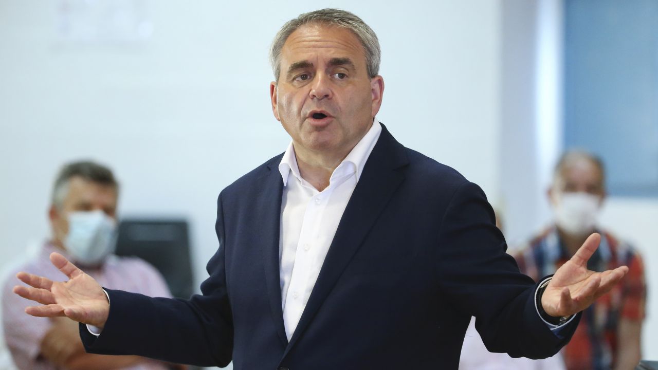 Xavier Bertrand z najwyższym sondażowym poparciem (fot. Jean Catuffe/Getty Images) Xavier Bertrand z najwyższym sondażowym poparciem (fot. Jean Catuffe/Getty Images)