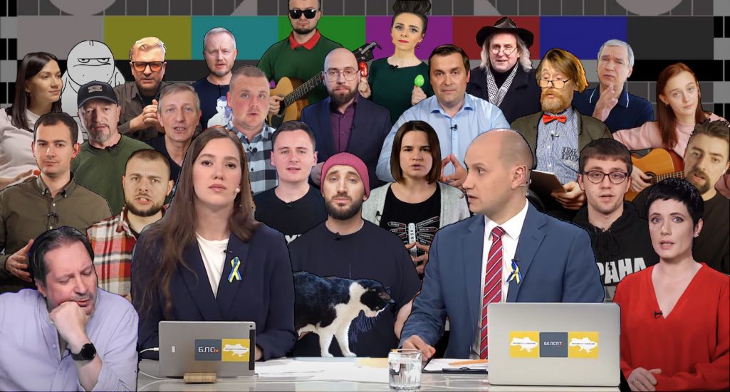 Некаторыя папулярныя асобы беларускага сегменту YouTube. Калаж: Белсат