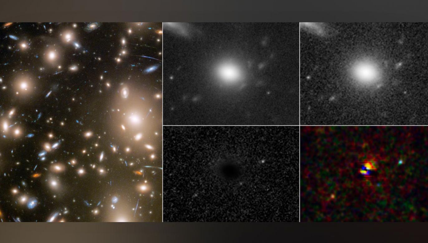 Z pomocą Teleskopu Hubble'a astronomowie uchwycili aż trzy różne momenty eksplozji supernowej (fot. NASA)