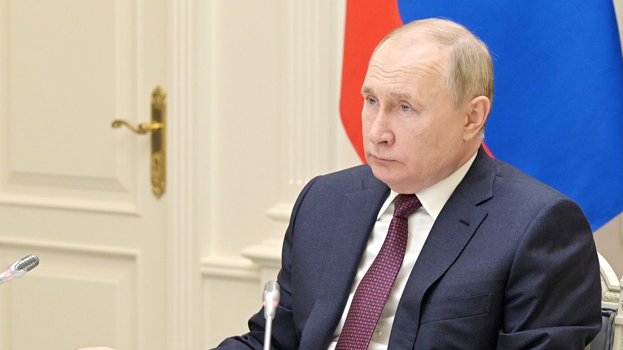Władimir Putin zostanie objęty sankcjami? (fot. Kremlin Press Service/Anadolu Agency via Getty Images)