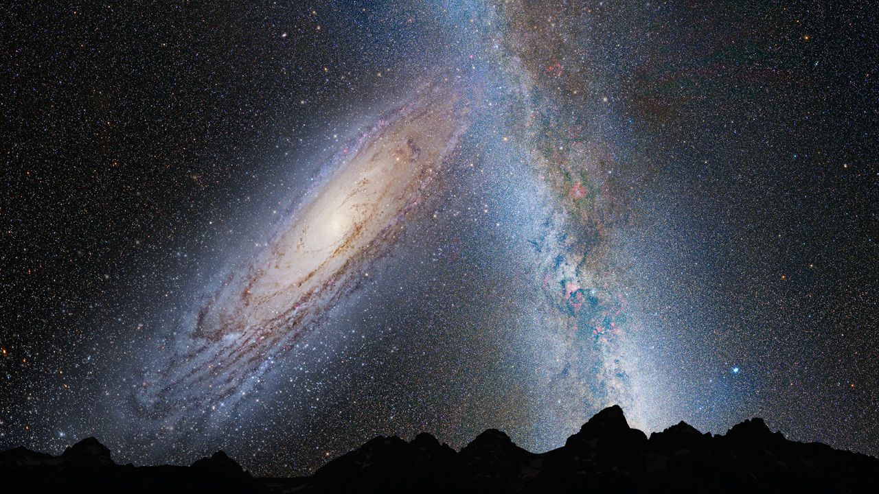 Zakłada się, że w centrum naszej galaktyki znajduje się czarna dziura (fot.NASA/ESA/Z. Levay and R. van der Marel, STScI; T. Hallas; and A. Mellinger) Zakłada się, że w centrum naszej galaktyki znajduje się czarna dziura (fot.NASA/ESA/Z. Levay and R. van der Marel, STScI; T. Hallas; and A. Mellinger)