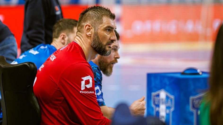 Mirko Alilović, bramkarz Orlen Wisły Płock (fot. Jerzy Stankowski / Orlen Wisła Płock)