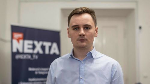 Степан Путило, основатель «Nexta», в Беларусском доме в Варшаве, Польша. 26 мая 2021 года. Фото: Wojtek Radwanski / AFP / East News