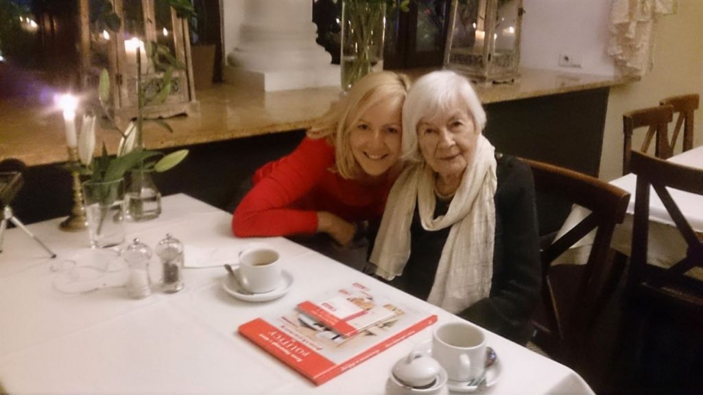 Katarzyna Stoparczyk jest jedną z dziennikarek, która miała przyjemność bliżej poznać Danutę Szaflarską. Fot. archiwum prywatne