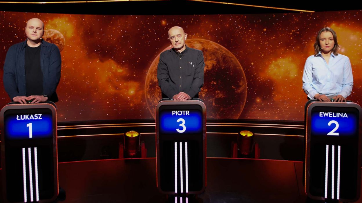 Finaliści 18. odcinka 152. edycji: Łukasz, Piotr, Ewelina.