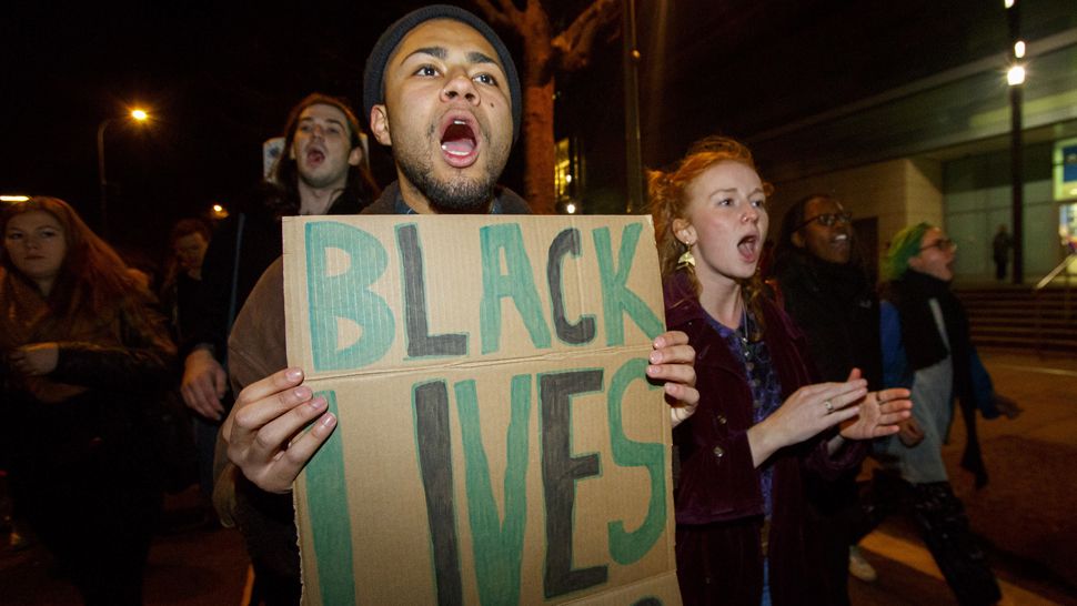 Black Lives Matter protestuje w Wielkiej Brytani TVP INFO