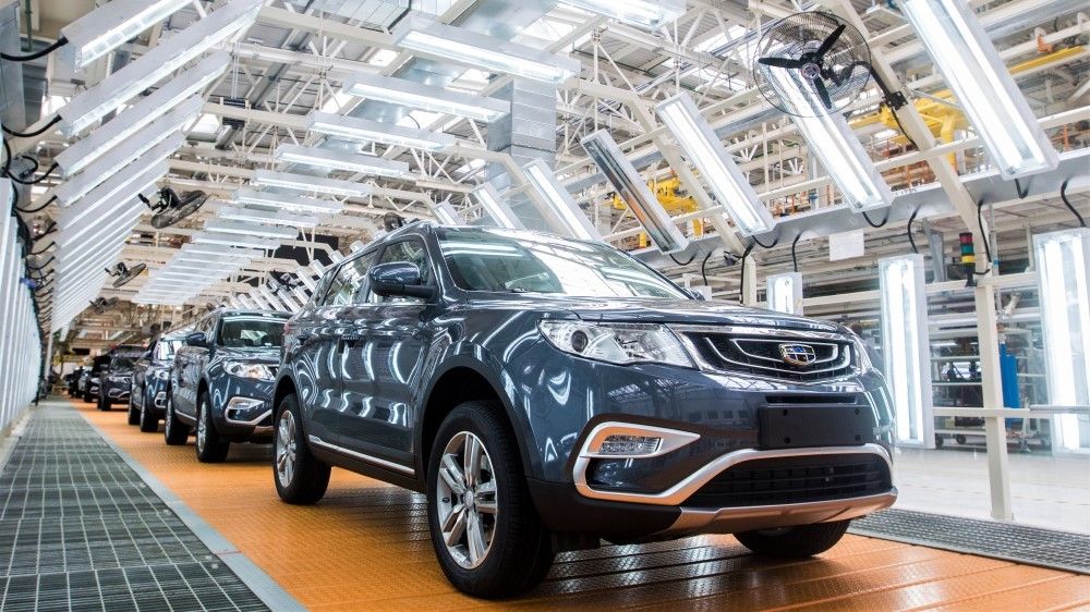 «Geely Atlas». (Фота: китайские-автомобили.рф)