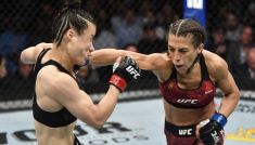 Joanna Jędrzejczyk po raz drugi zmierzy się z Weili Zhang (fot. Getty)
