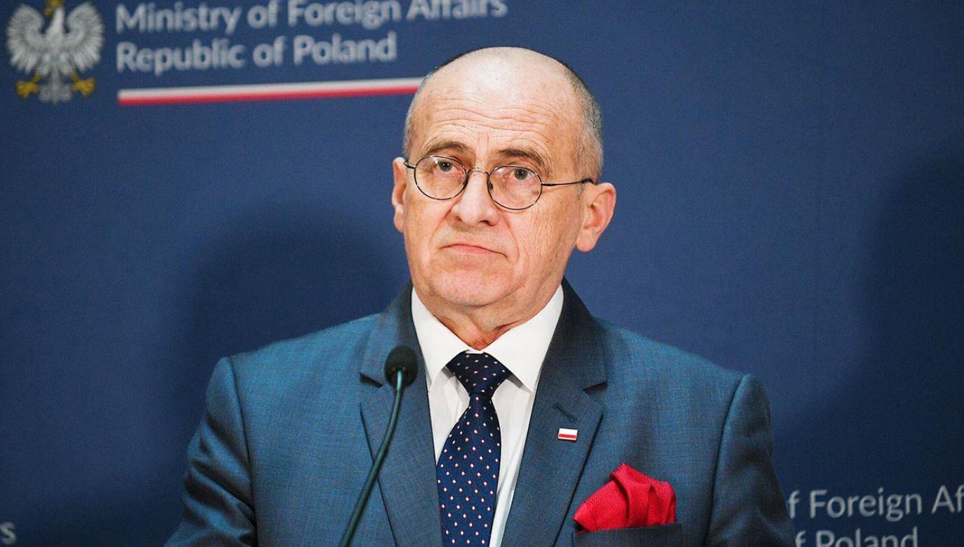 Minister Rau o kierowaniu przez Rosję pracami RB ONZ: to bardzo niefortunny zbieg okoliczności (fot. PAP/Marcin Obara)