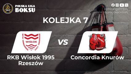 RKB Wisłok 1995 Rzeszów – Concordia Knurów. Polska Liga Boksu [transmisja na żywo, online, live stream] (22.06.2025)