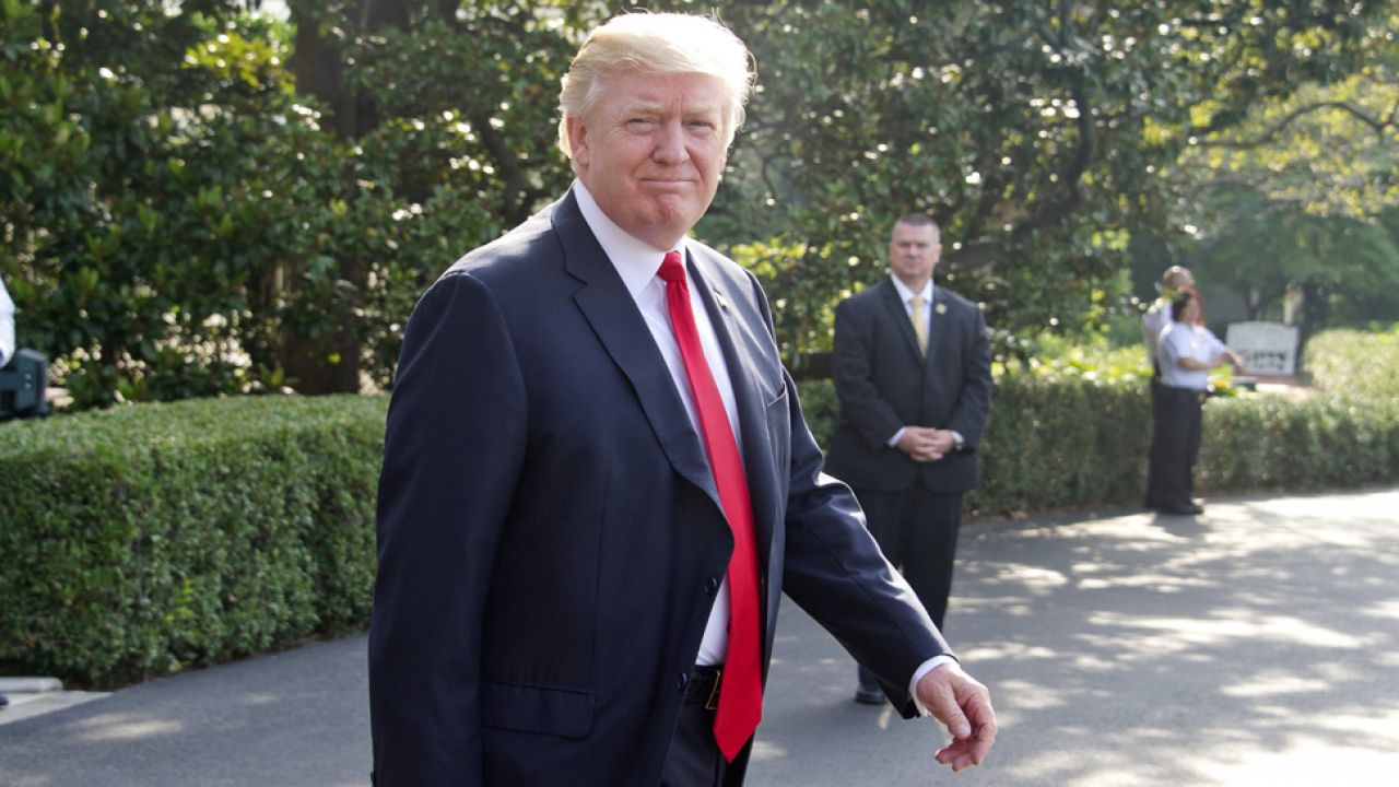 Prezydent Donald |Trump (fot. PAP/EPA/Ron Sachs / POOL)