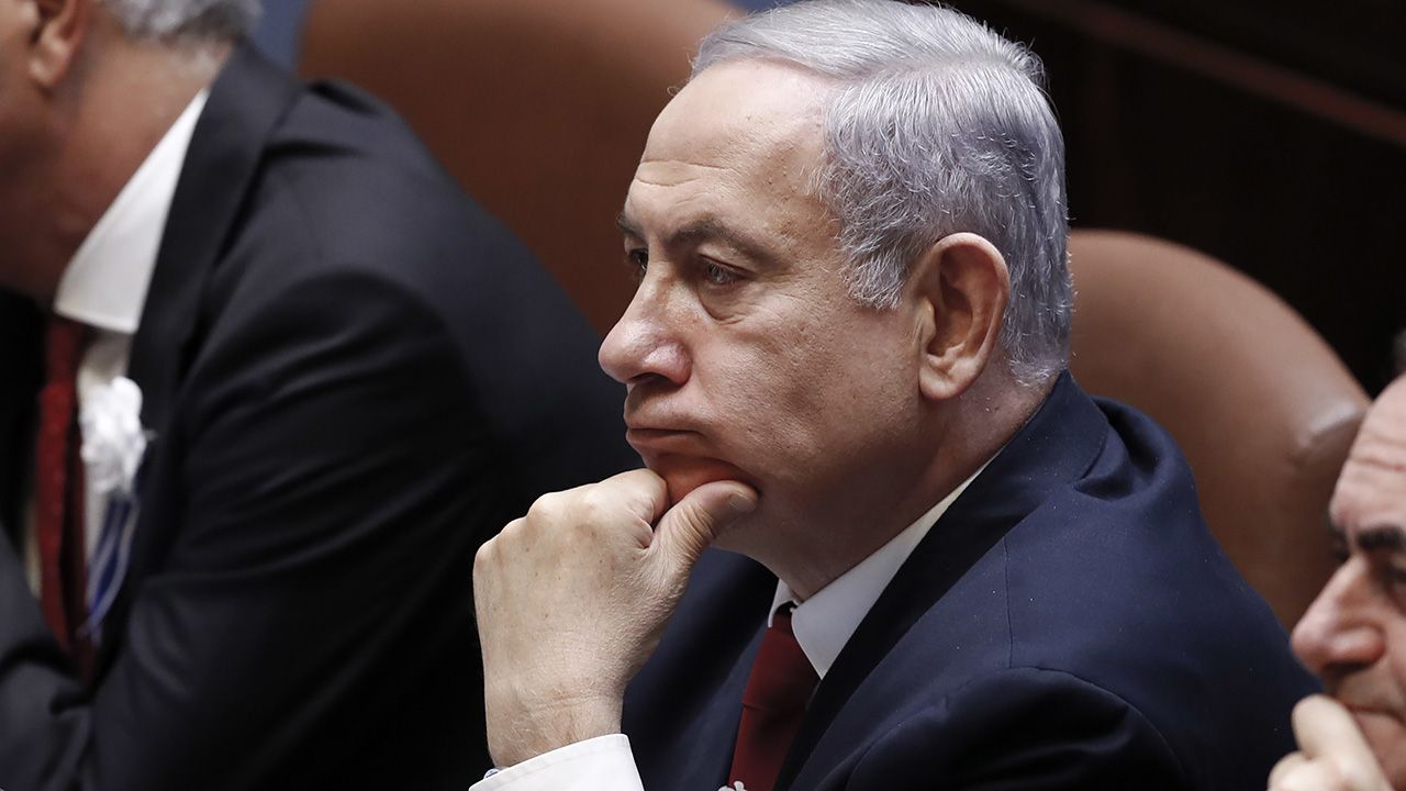 Lider Likudu rezygnuje ze starań o utworzenie nowej administracji (fot. PAP/EPA/ATEF SAFADI0