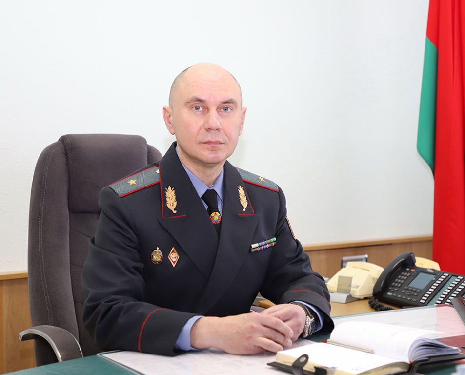 Генадзь Казакевіч. (Фота: mvd.gov.by)