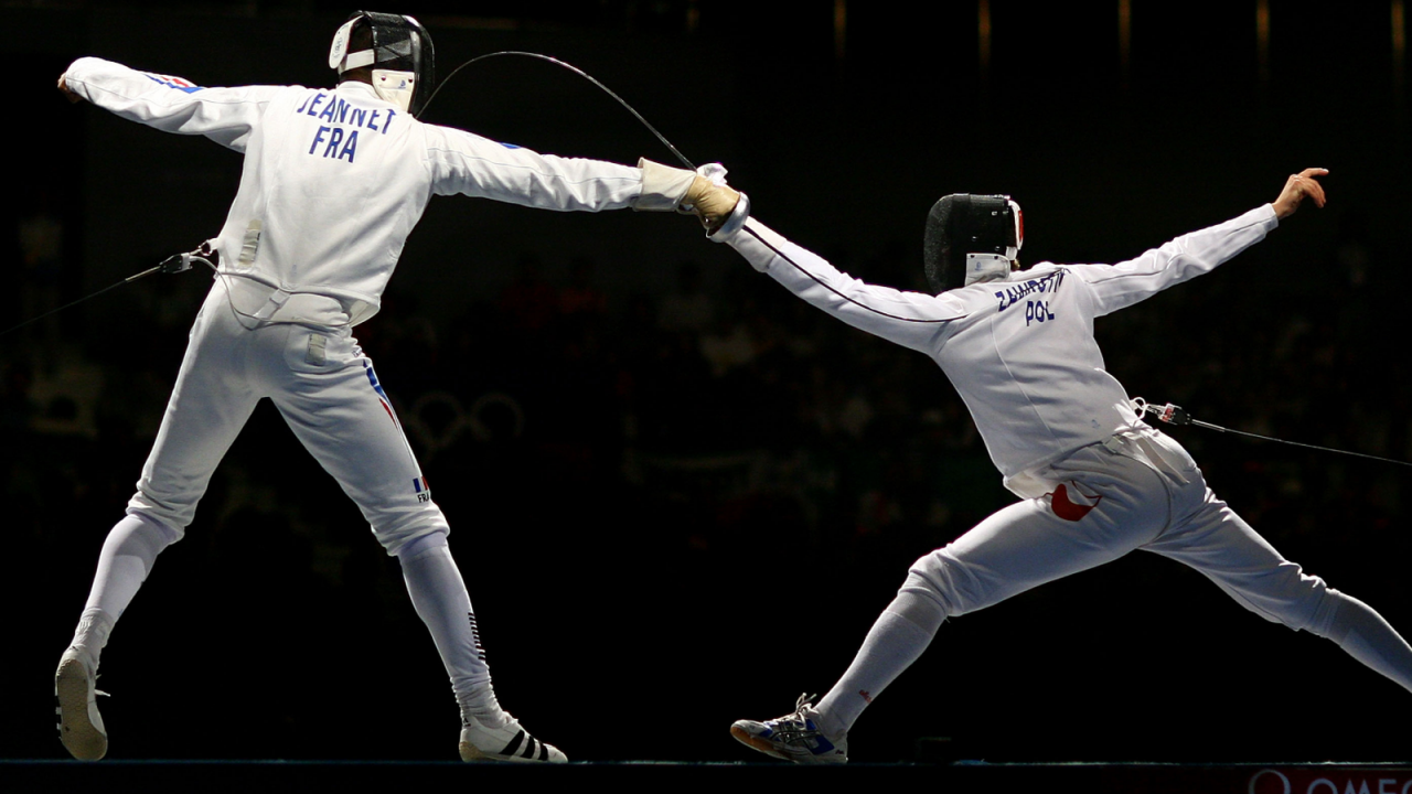 Fabrice Jeannet (L) i Radosław Zawrotniak (fot. Getty Images)