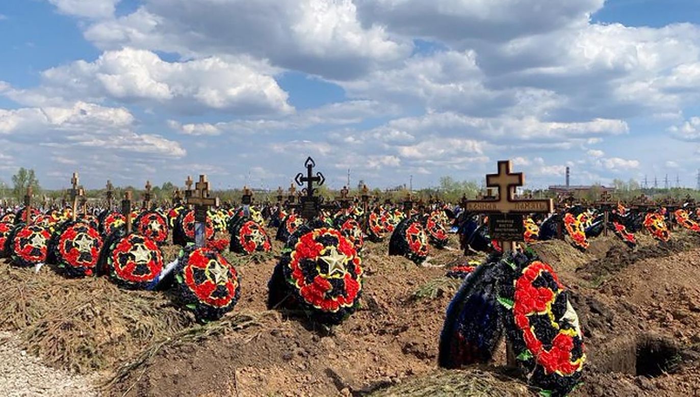 W Rosji powstają całe cmentarze poległych na Ukrainie (fot. TT)