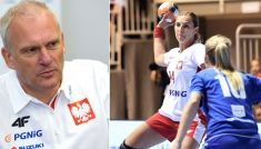 Trener Arne Senstad i Karolina Kudłacz-Gloc (fot. PAP)