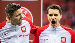 Jan Bednarek i Jakub Kiwior (fot. Getty).