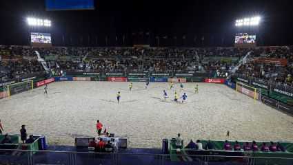 MŚ w piłce nożnej plażowej (beach soccer), Seszele – 1/2 finału (#1). Transmisja online na żywo w TVP Sport (10.05.2025)