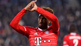 Kingsley Coman był bohaterem Bayernu Monachium (fot. Getty).
