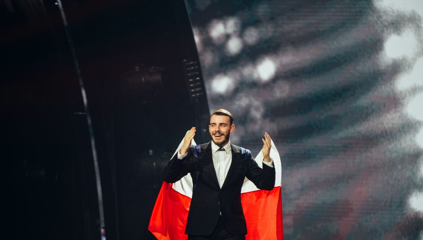 Reprezentant Polski na Eurowizji w Turynie, Krystian Ochman (fot. eurovision.tv/EBU/SARAH LOUISE BENNETT)