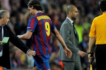 Ibrahimović w barwach Barcelony