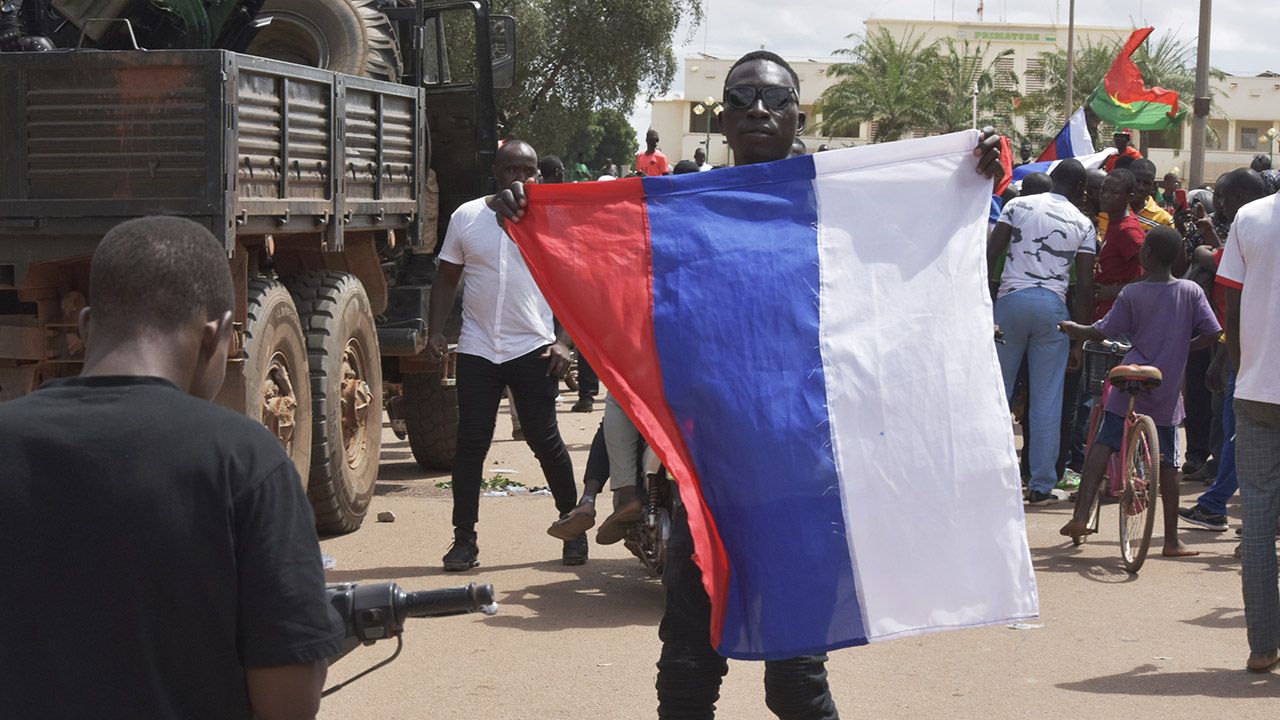 Burkina Faso to kolejny z afrykańskich krajów, w których władzę przejęły junty sprzyjające Moskwie (fot. Stringer/Anadolu Agency via Getty Images)