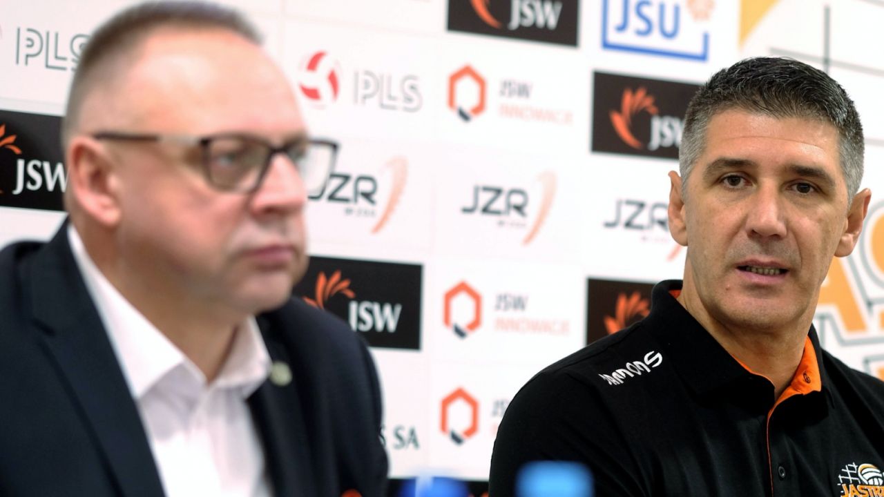 Adam Gorol i Slobodan Kovac (fot. PAP/Andrzej Grygiel)