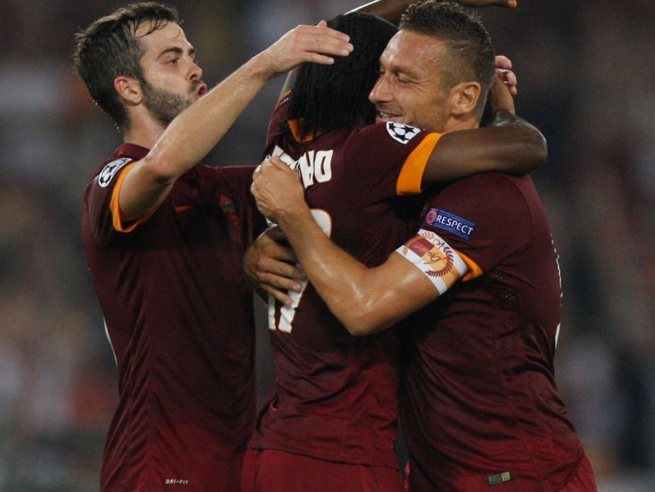 Piłkarze Romy (fot. Getty Images) Piłkarze Romy (fot. Getty Images)