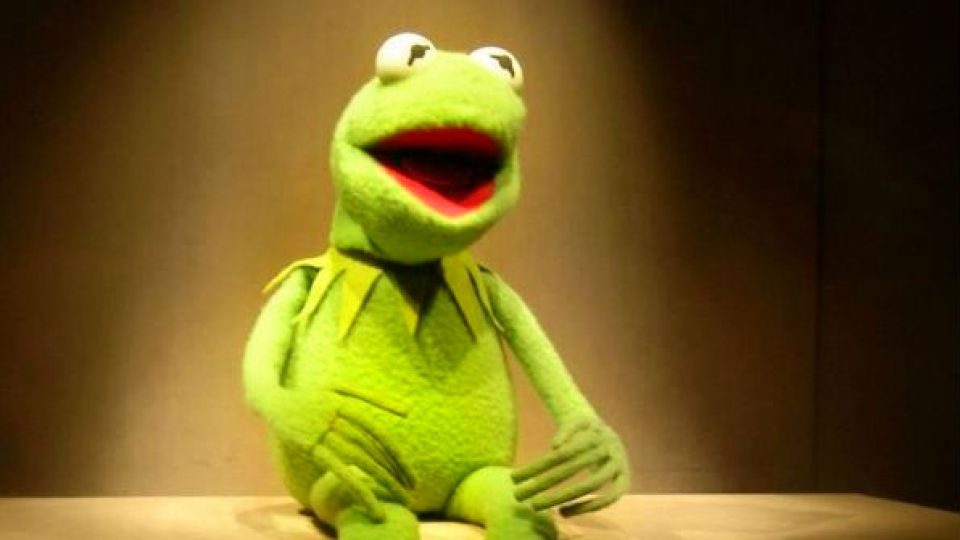 Kolorowanki Maska Zaba Kermit