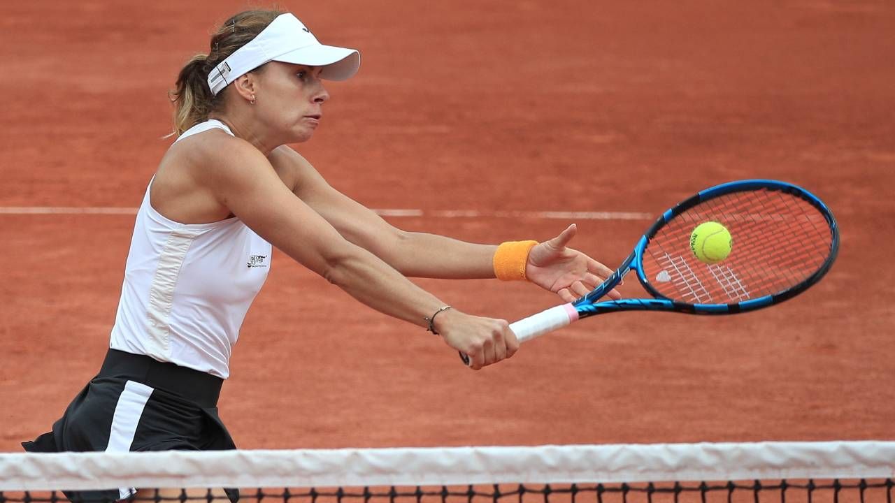 Magda Linette po raz pierwszy w karierze dotarła do półfinału w wielkoszlemowej rywalizacji (fot. PAP/EPA/CHRISTOPHE PETIT TESSON) Magda Linette po raz pierwszy w karierze dotarła do półfinału w wielkoszlemowej rywalizacji (fot. PAP/EPA/CHRISTOPHE PETIT TESSON)