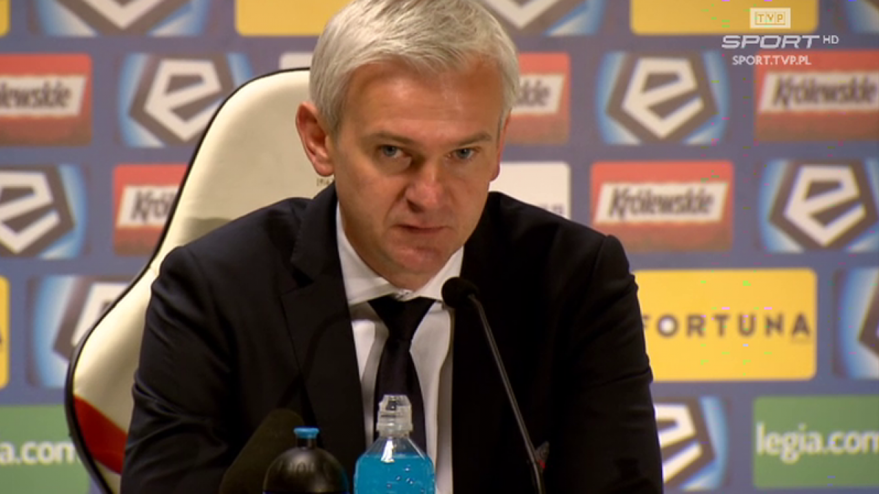 Jacek Magiera: nie krzyczałem na zawodników w szatni ...