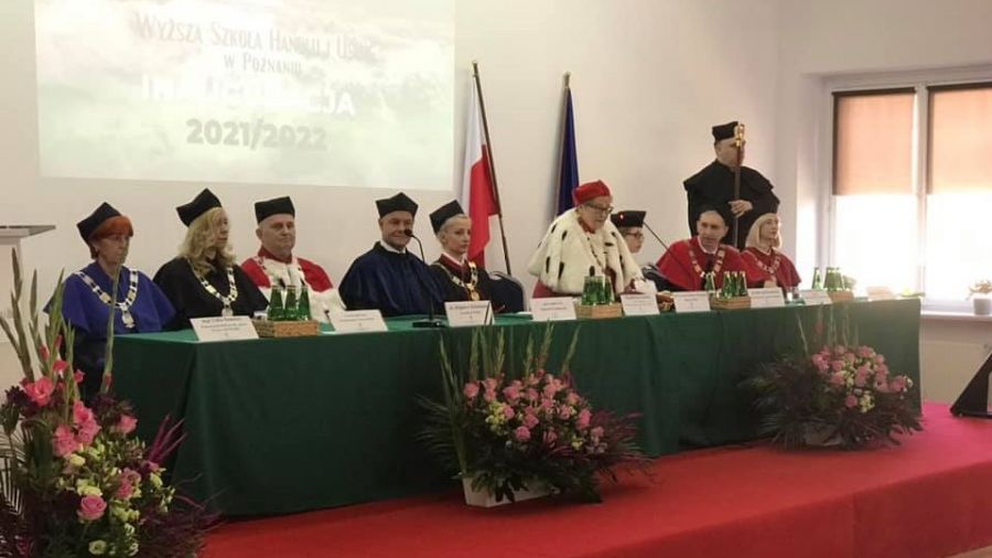 Inauguracja roku w Wyższej Szkole Handlu i Usług w Poznaniu (fot. WSHiU)