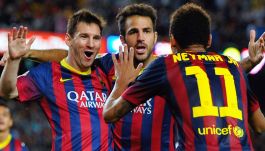 Piłkarze Barcelony (fot. Getty) Piłkarze Barcelony (fot. Getty)