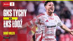 GKS Tychy  — ŁKS Łódź (fot.TVP SPORT)
