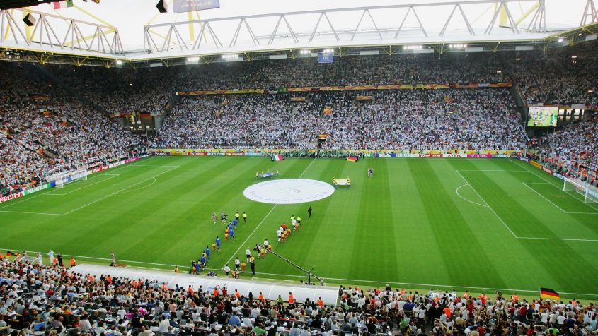 Podczas mundialu 2006 na Westfalenstadion rozegrano też pamiętny półfinał Włochy – Niemcy (fot. Getty Images)